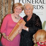 Jean with 'Pat Butcher' of EastEnders